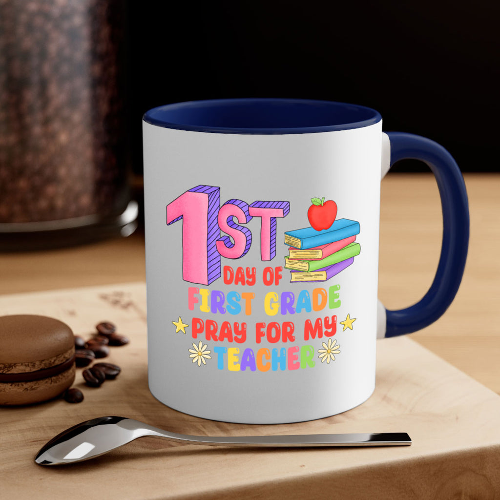 1st day of 1st Grade 28#- First Grade-Mug / Coffee Cup