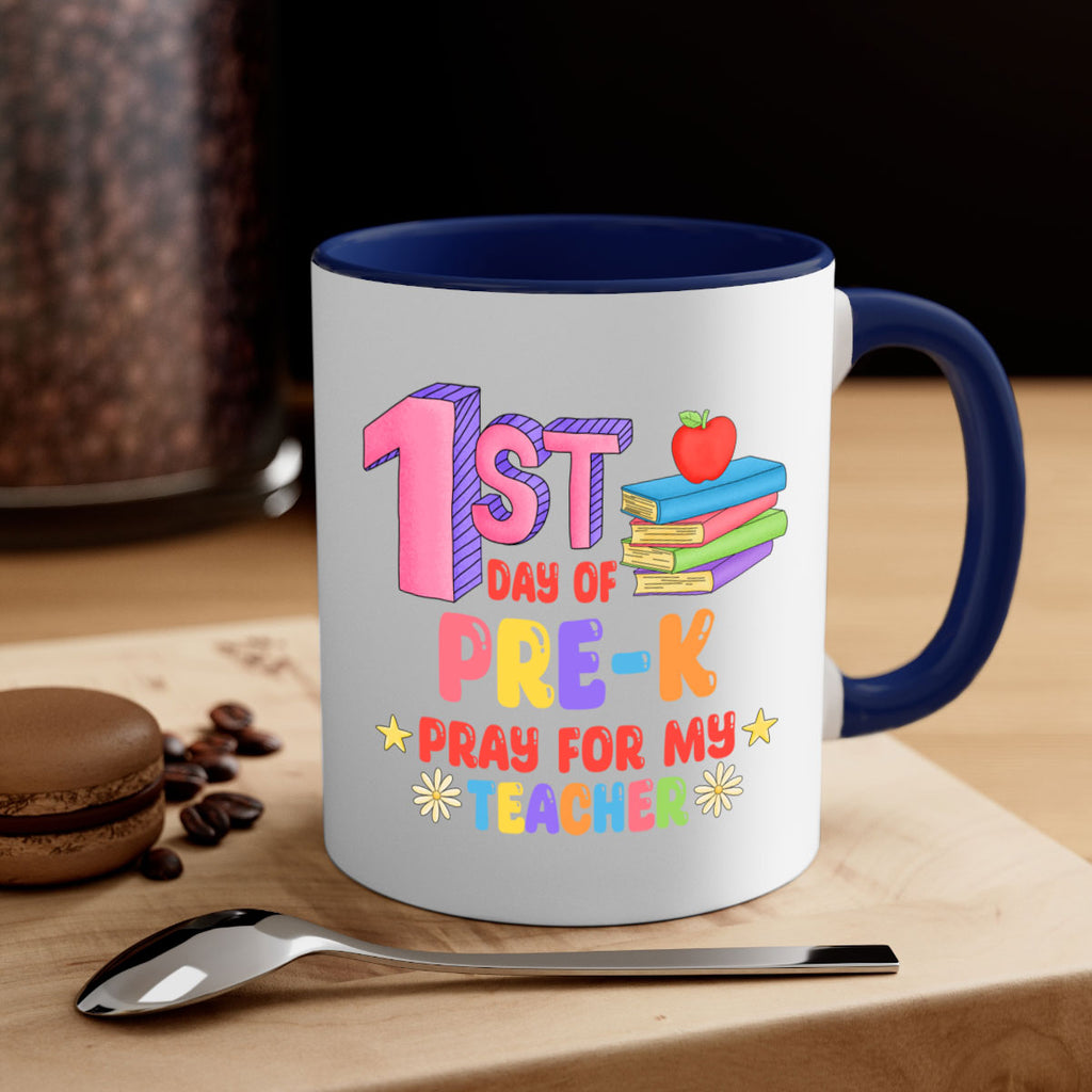 1st day of PreK Pray 3#- preK-Mug / Coffee Cup