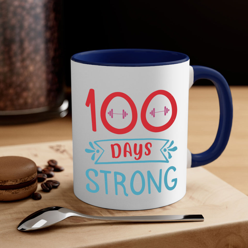 8 days strong 48#- 100 days-Mug / Coffee Cup