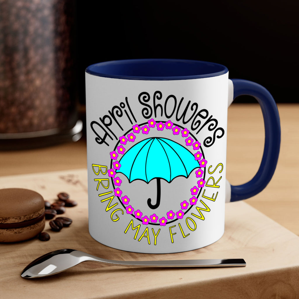 April showers21#- spring-Mug / Coffee Cup