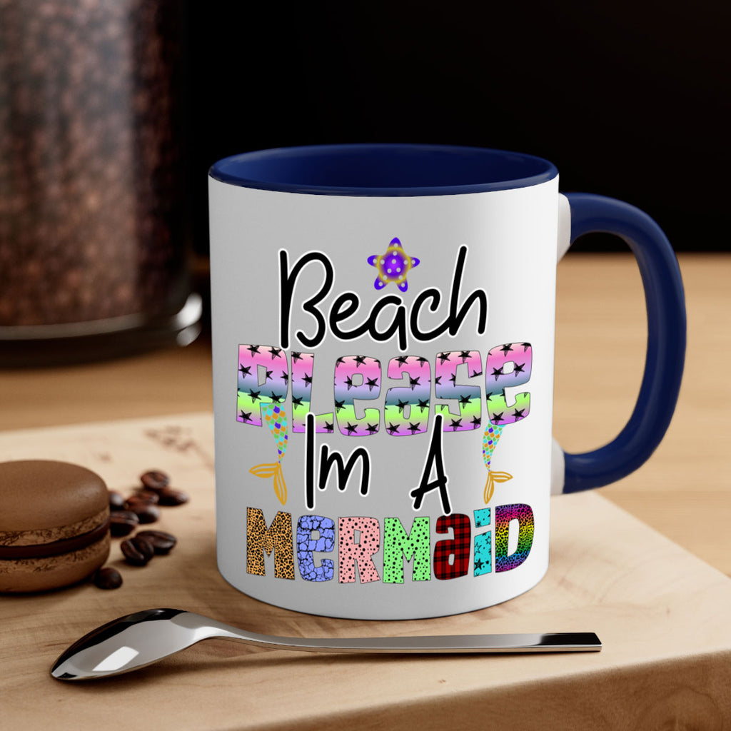 Beach Please Im A Mermaid 59#- mermaid-Mug / Coffee Cup