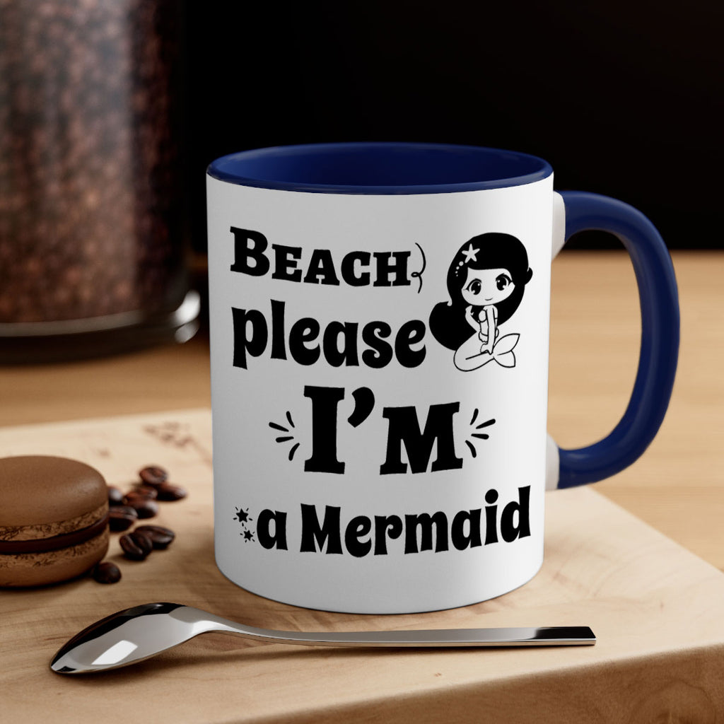 Beach please Im a Mermaid 60#- mermaid-Mug / Coffee Cup