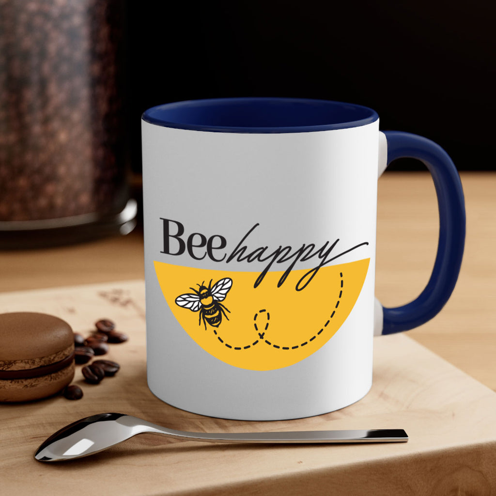 Bee Happy30#- spring-Mug / Coffee Cup