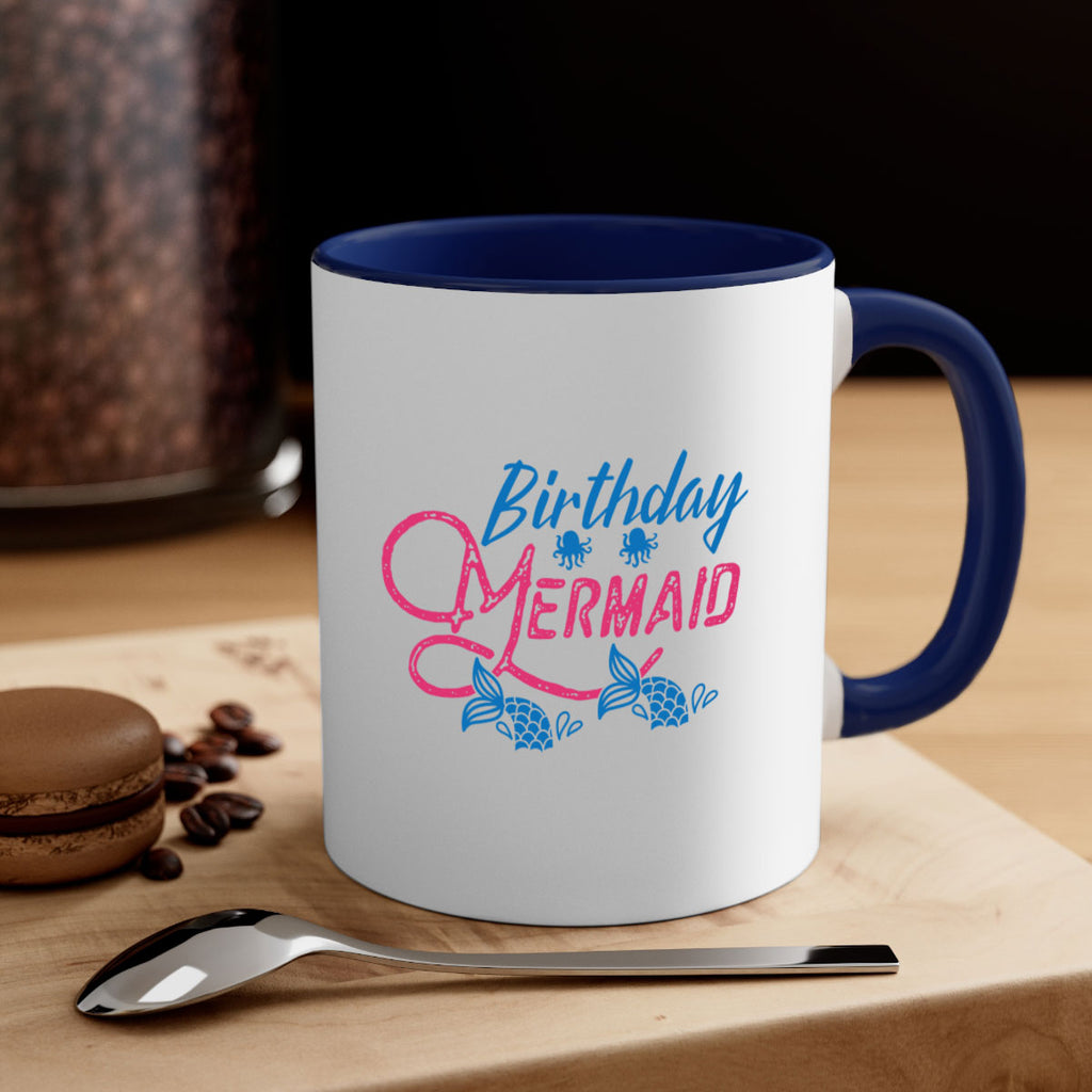 Birthday Mermaid 71#- mermaid-Mug / Coffee Cup