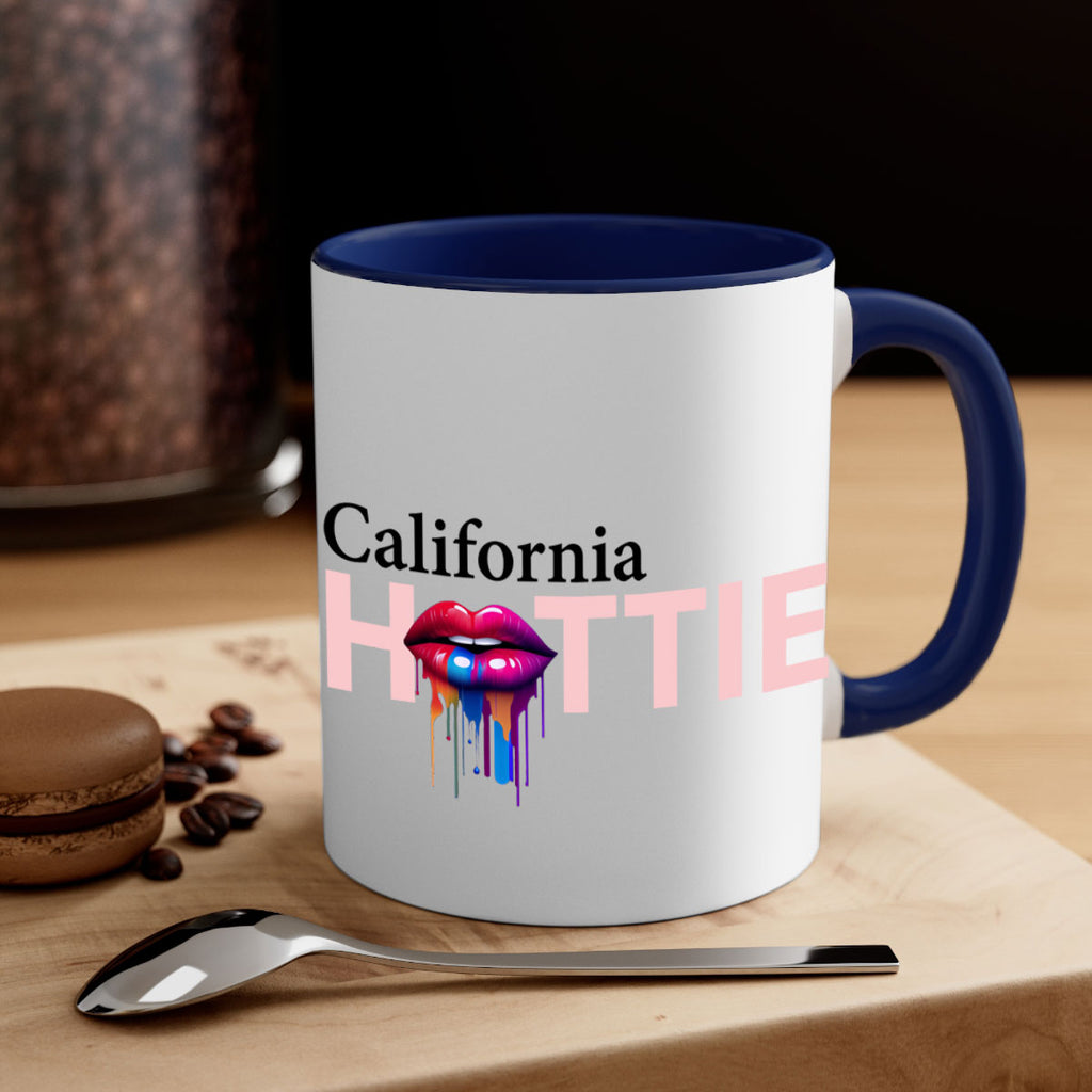 California Hottie with dripping lips 5#- Hottie Collection-Mug / Coffee Cup