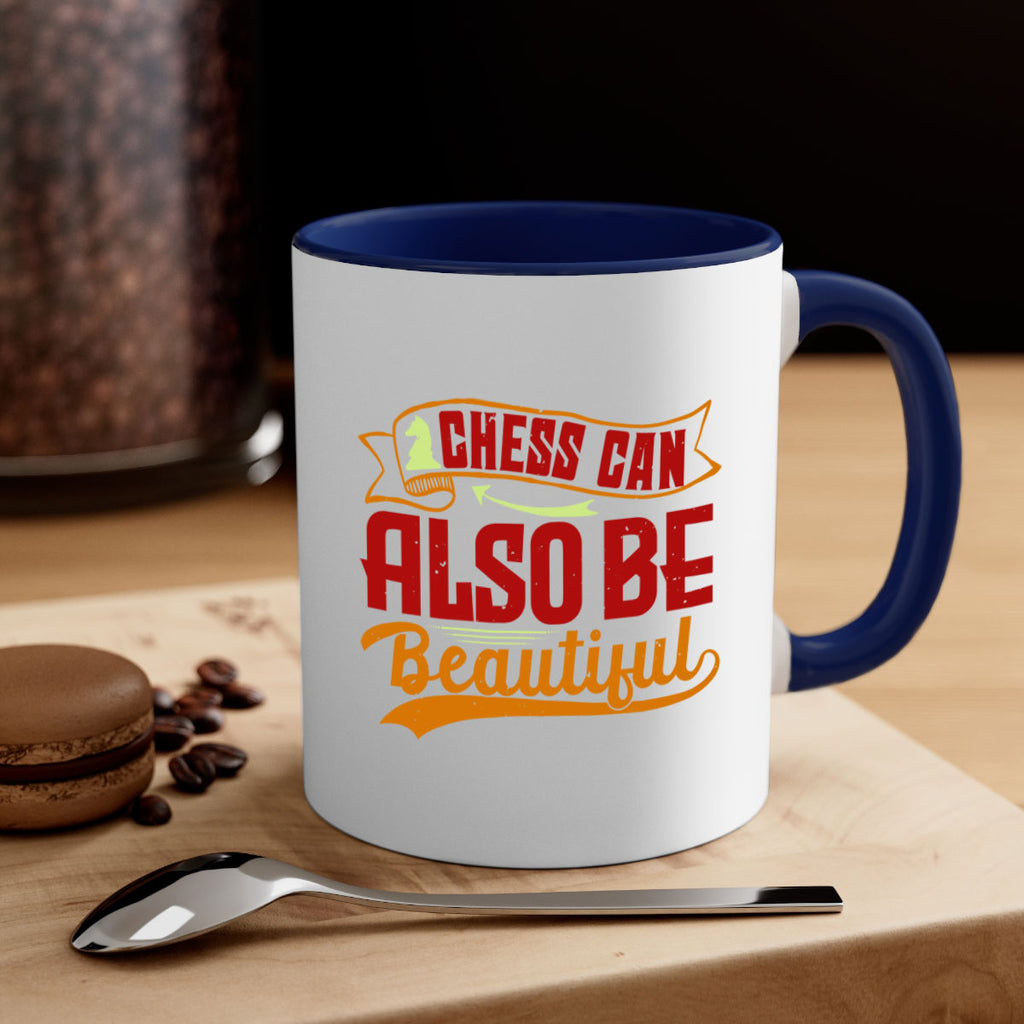 Chess can also be beautiful 28#- chess-Mug / Coffee Cup