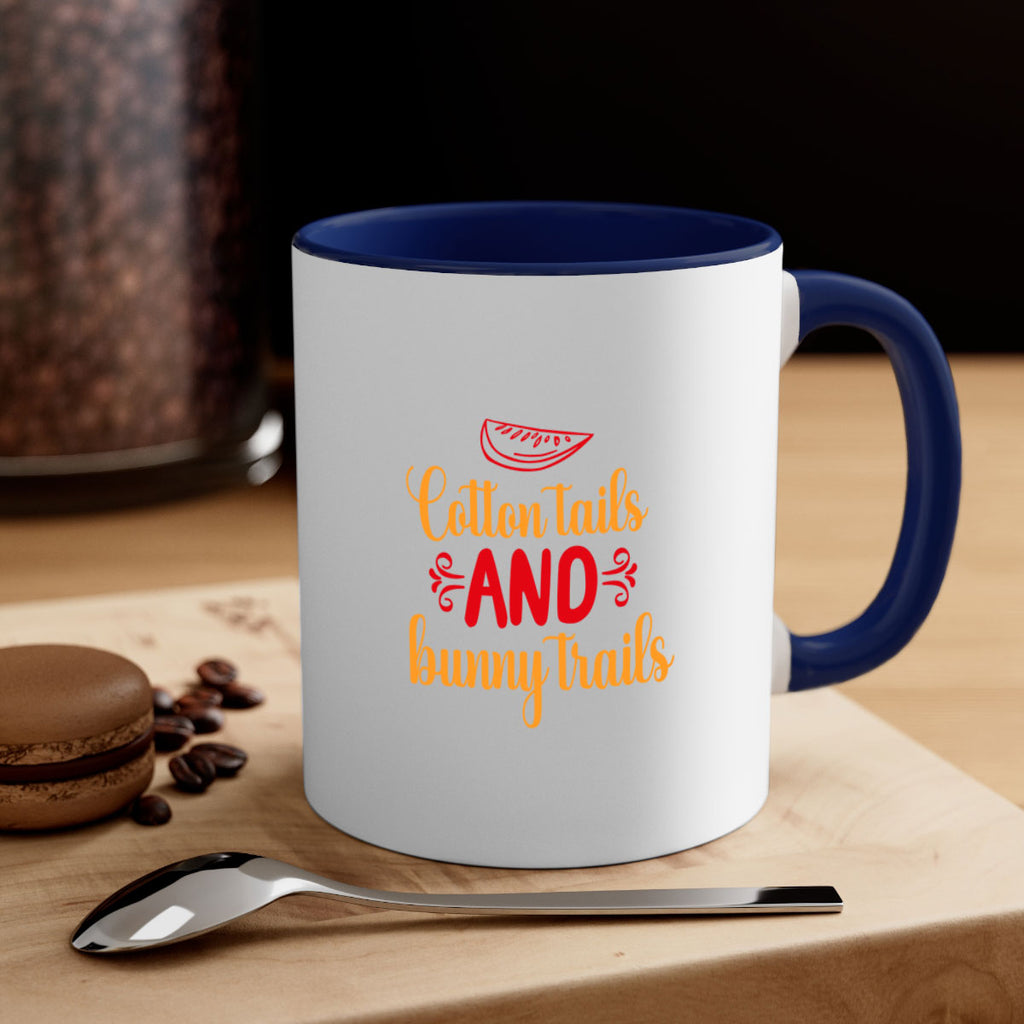 Cotton tails and bunny trails 111#- spring-Mug / Coffee Cup
