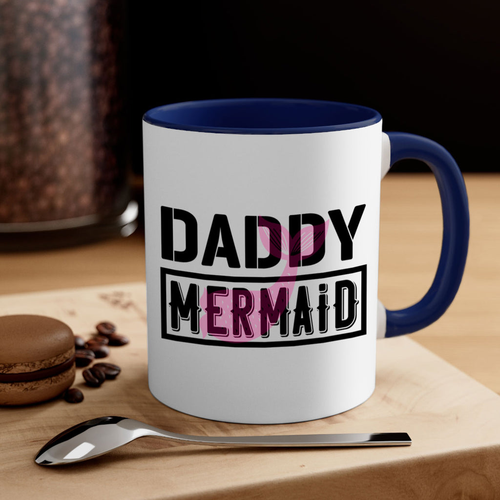 Daddy mermaid 112#- mermaid-Mug / Coffee Cup