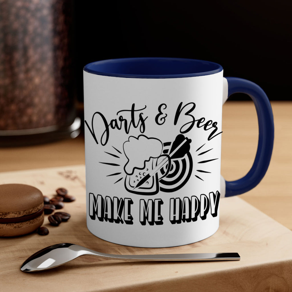 Darts Beer Make me happy 1343#- darts-Mug / Coffee Cup