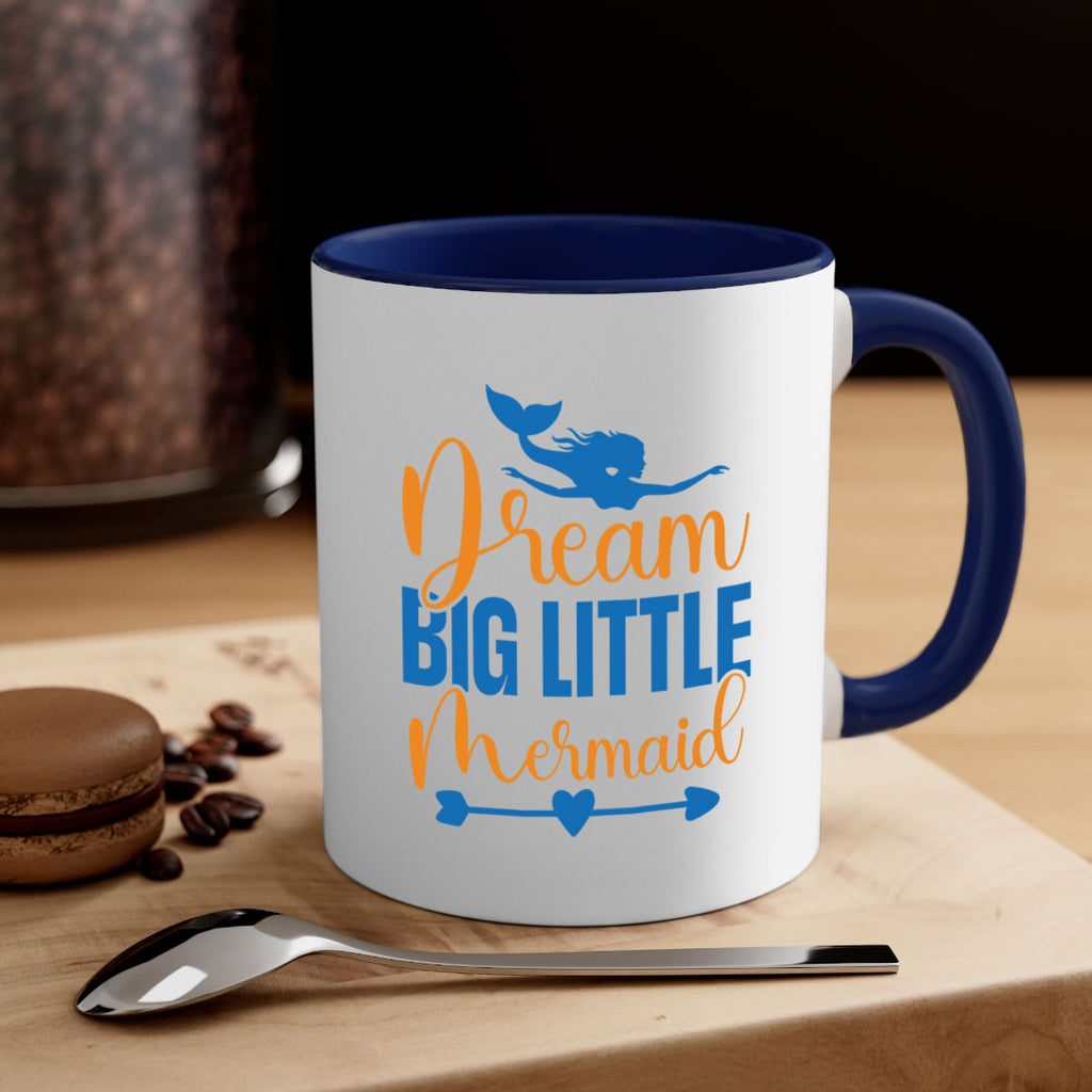 Dream Big Little Mermaid 123#- mermaid-Mug / Coffee Cup