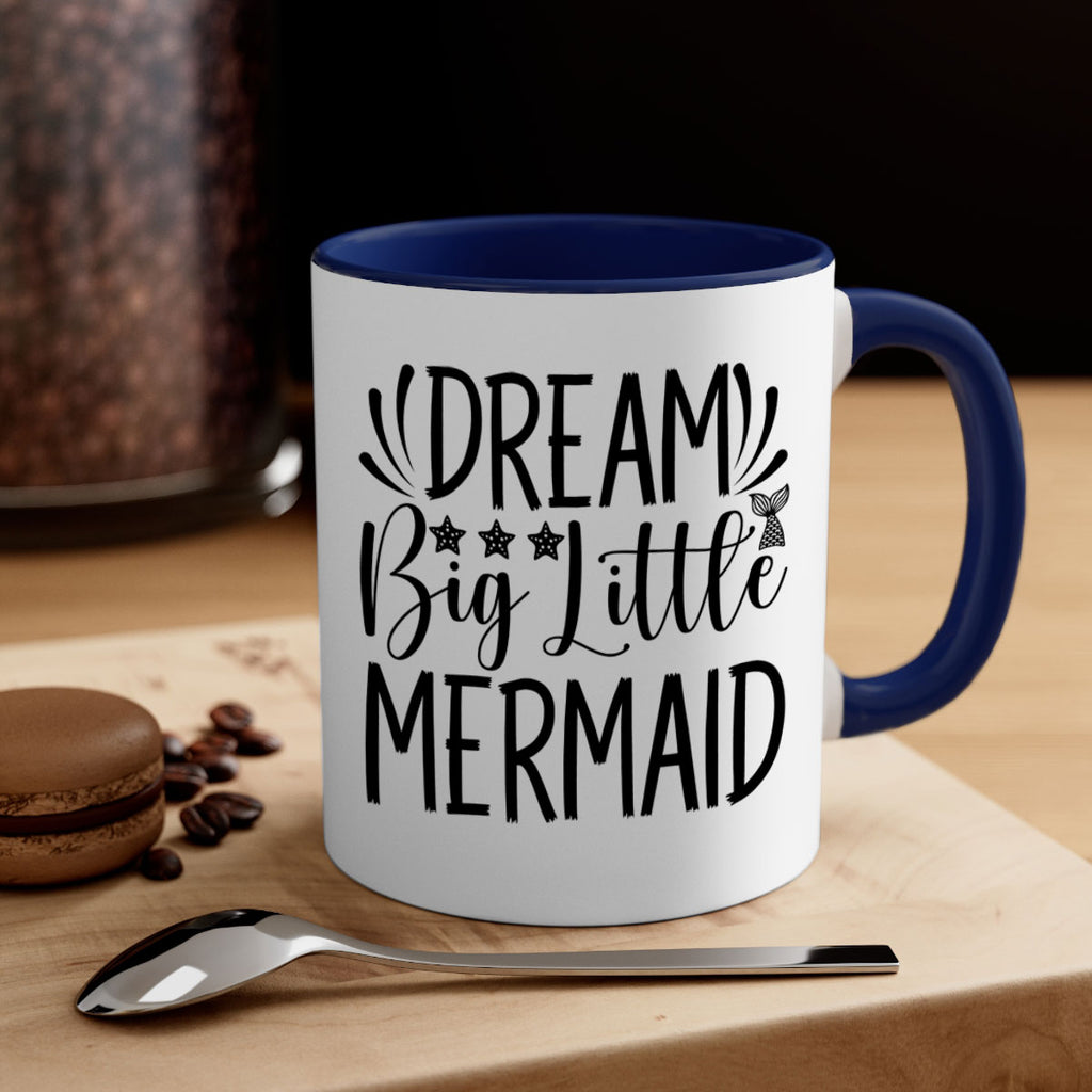 Dream Big Little Mermaid 126#- mermaid-Mug / Coffee Cup
