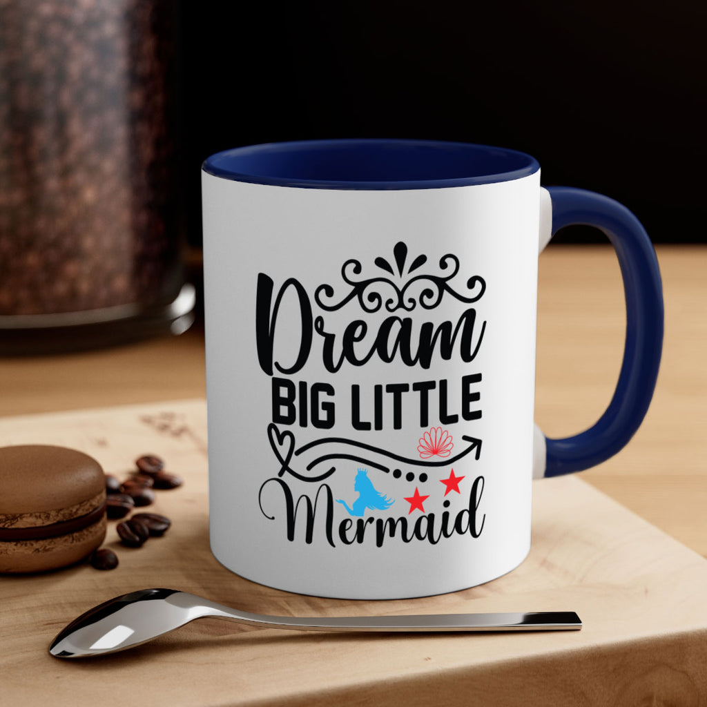 Dream Big Little Mermaid 133#- mermaid-Mug / Coffee Cup