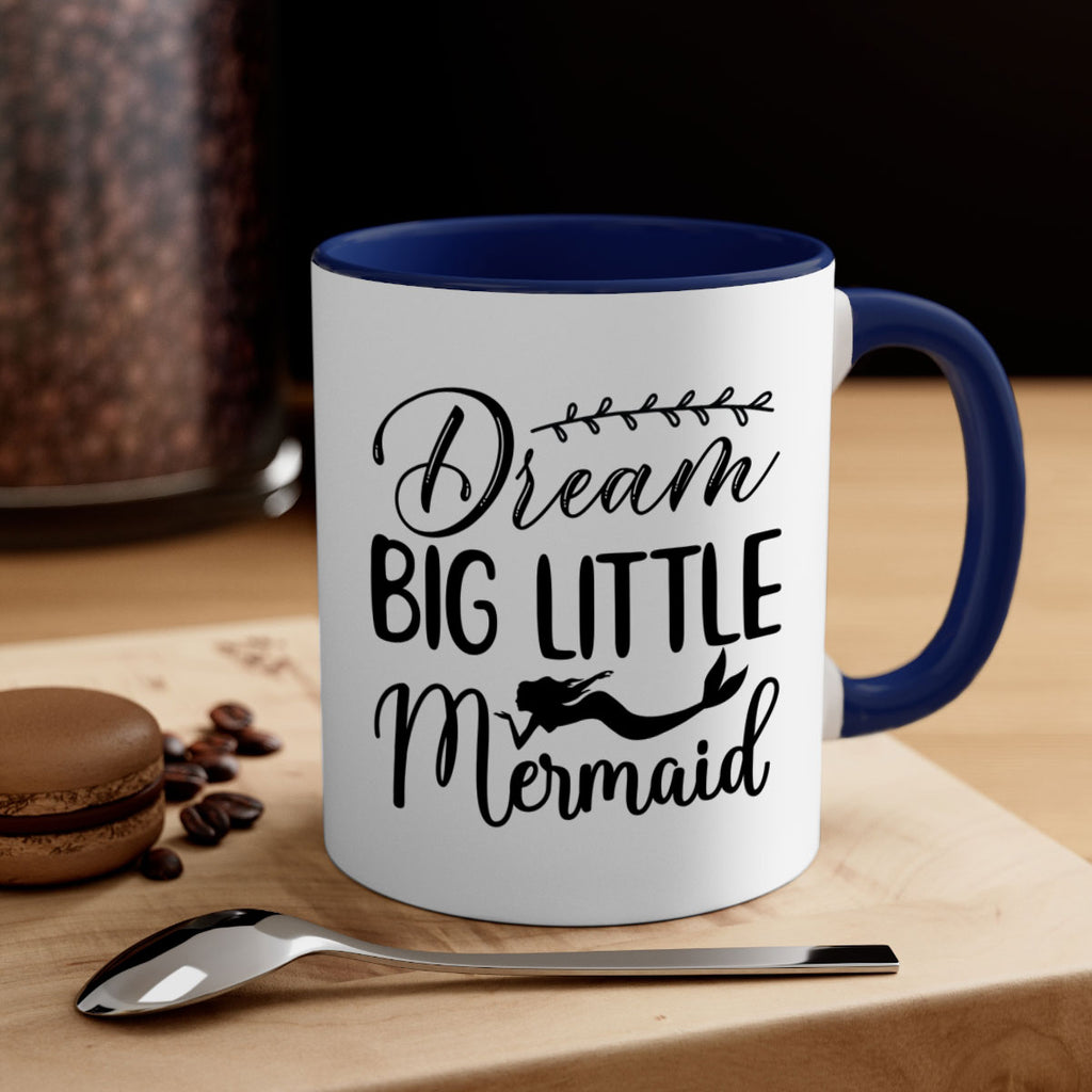 Dream big little mermaid 125#- mermaid-Mug / Coffee Cup