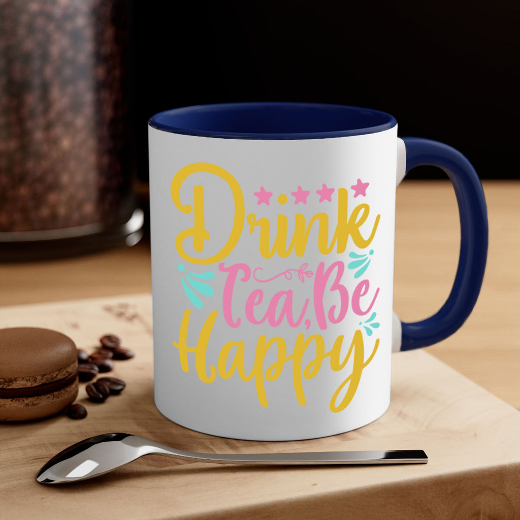 Drink tea be happy Style 67#- Summer-Mug / Coffee Cup