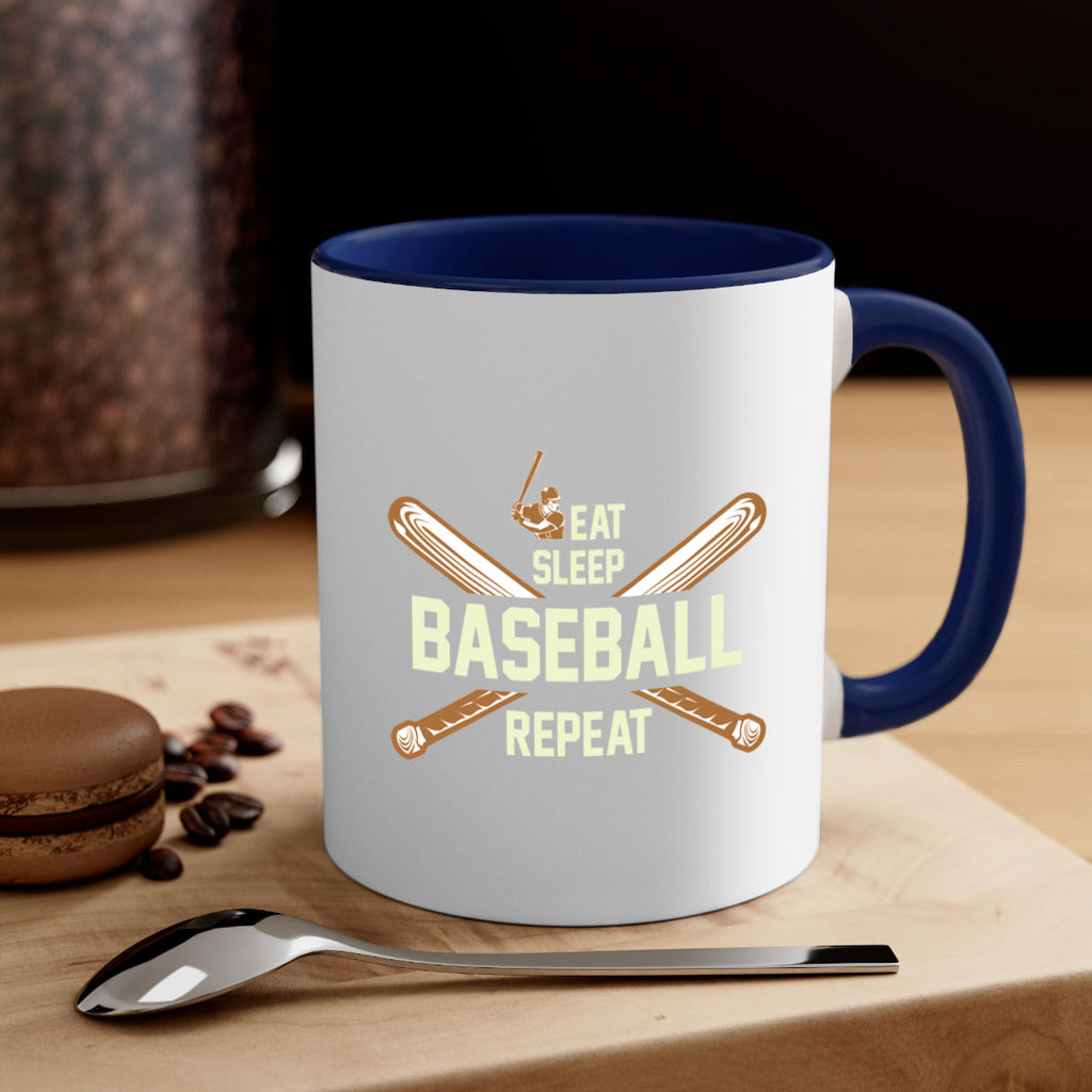 Eat 1285#- baseball-Mug / Coffee Cup