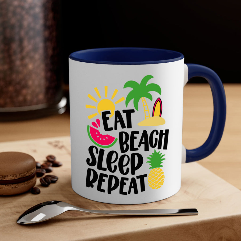 Eat Beach Sleep Repeat Style 47#- Summer-Mug / Coffee Cup