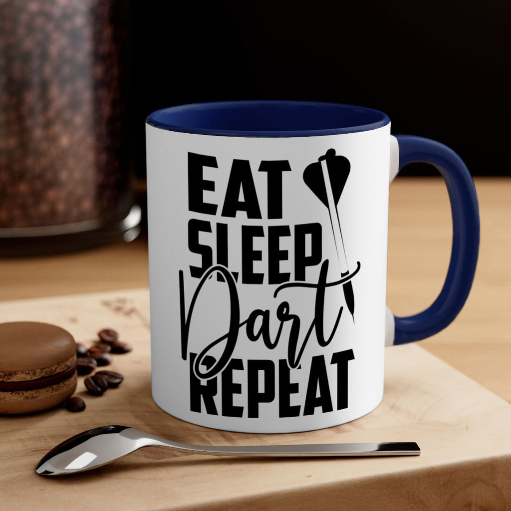 Eat Sleep Dart Repeat 1314#- darts-Mug / Coffee Cup