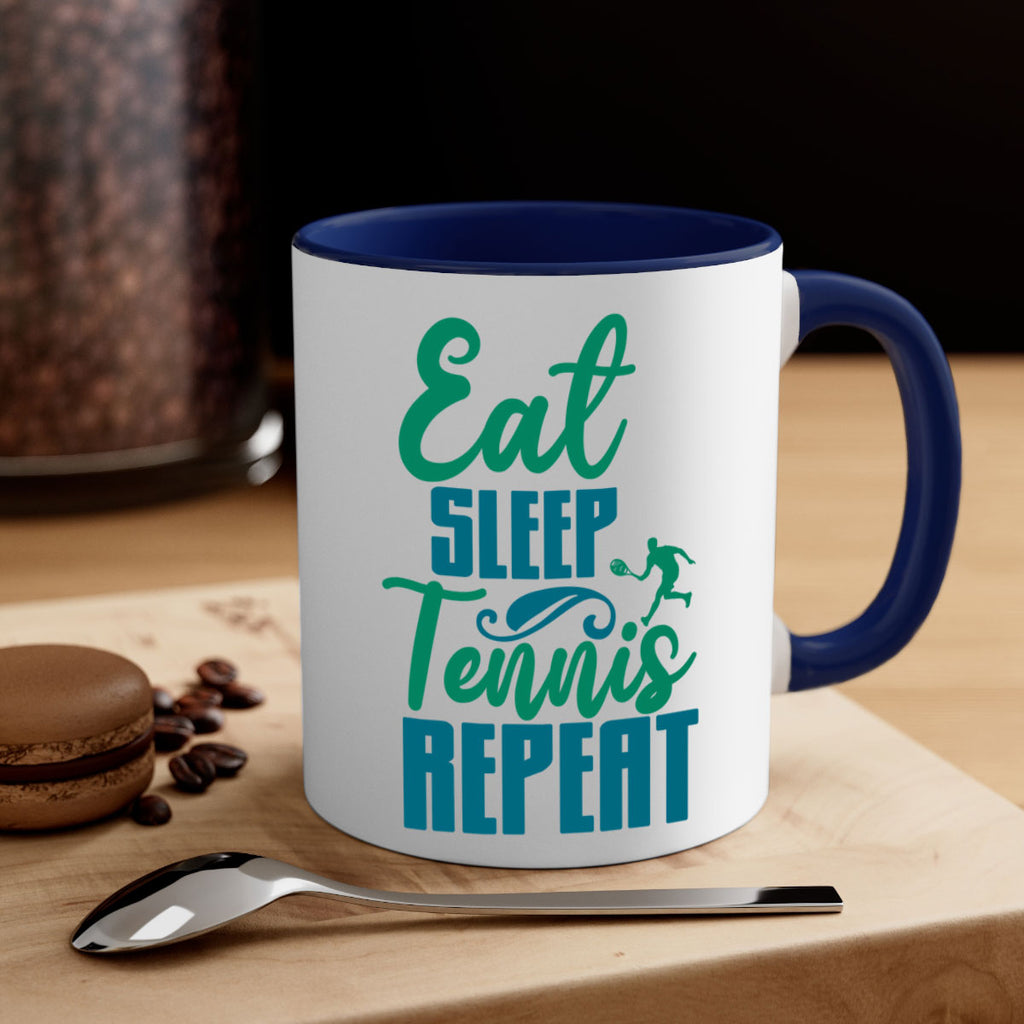 Eat Sleep Tennis Repeat 1306#- tennis-Mug / Coffee Cup