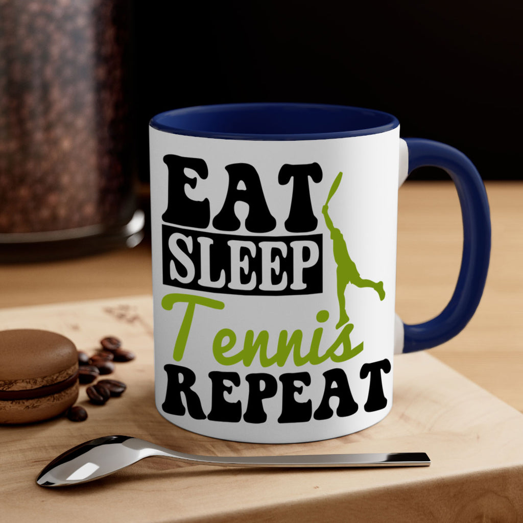 Eat Sleep Tennis Repeat 1307#- tennis-Mug / Coffee Cup