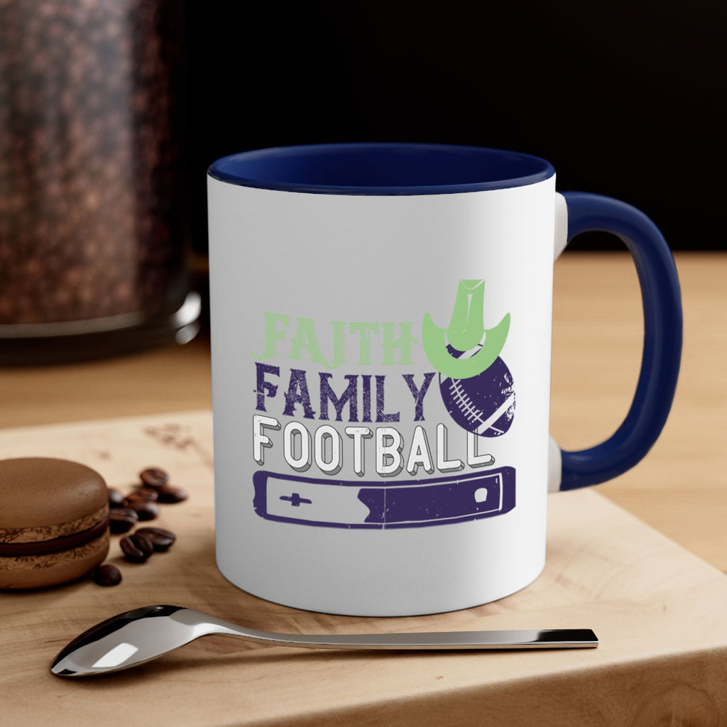 Faith family football 1258#- football-Mug / Coffee Cup