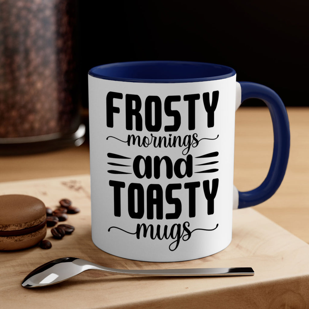 Frosty Mornings and Toasty Mugs 108#- winter-Mug / Coffee Cup