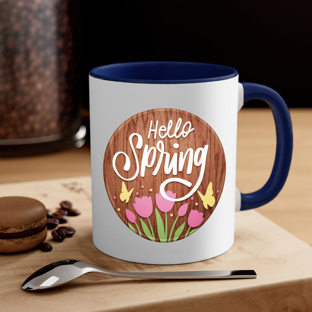 Hello spring Mockup202#- spring-Mug / Coffee Cup