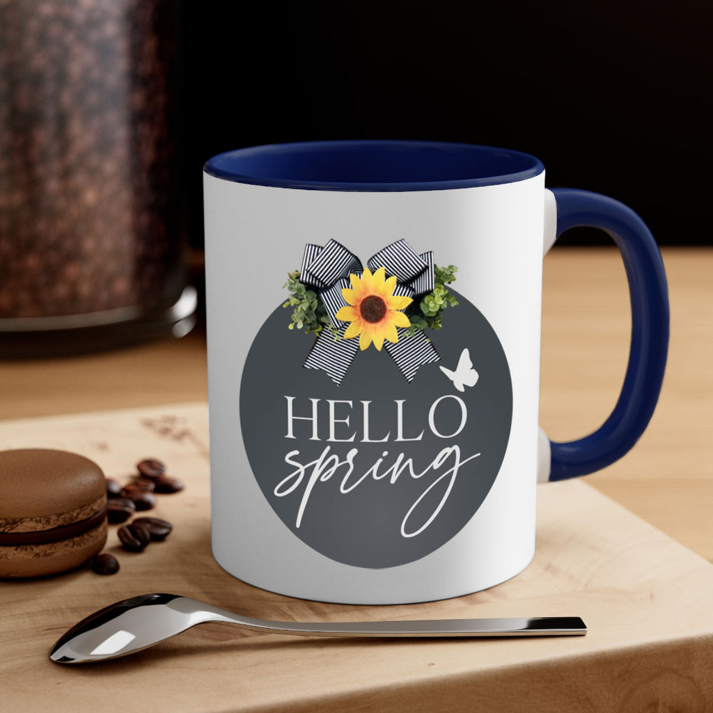 Hello spring butterfly Mockup194#- spring-Mug / Coffee Cup