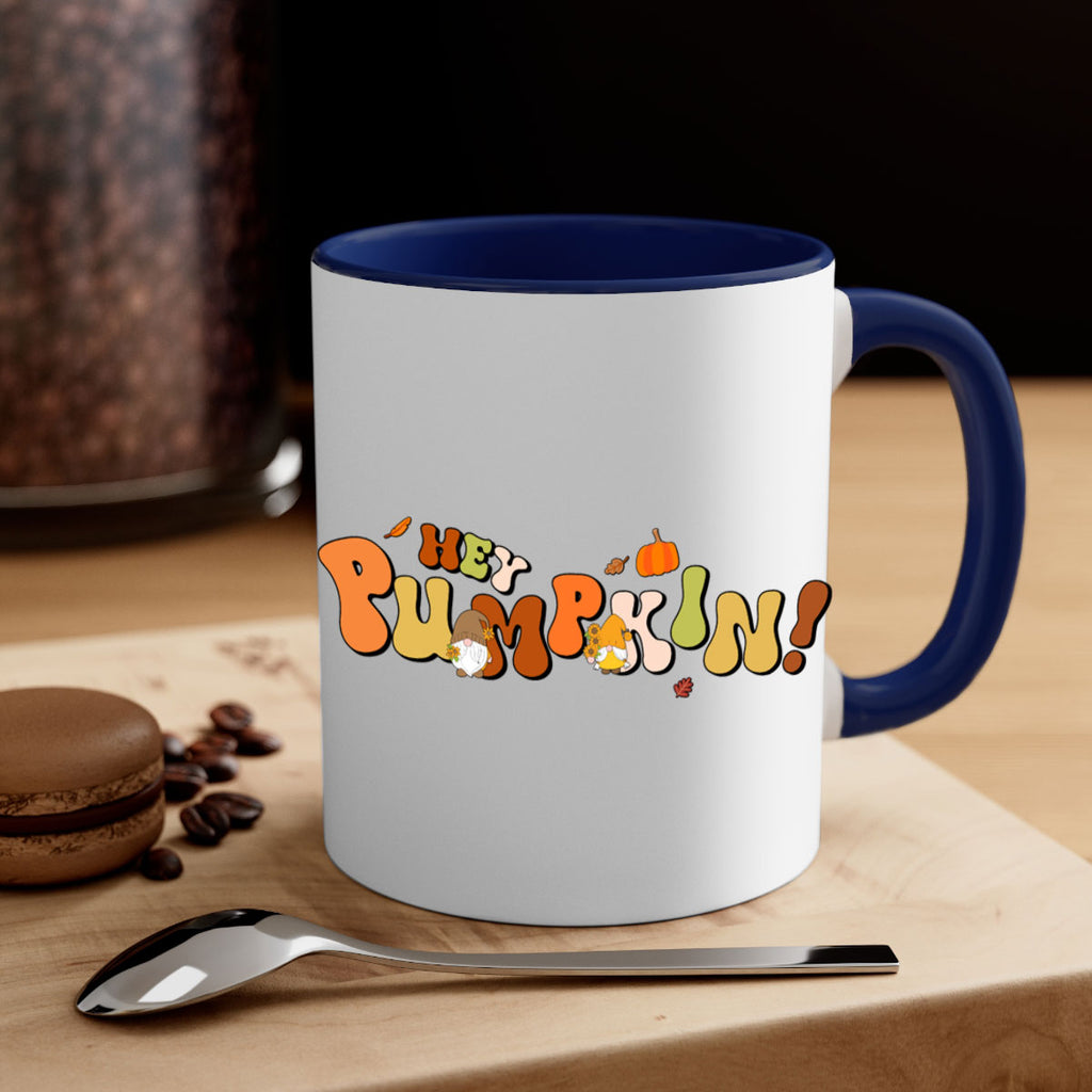 HeyPumpkinFallGnome 313#- fall-Mug / Coffee Cup