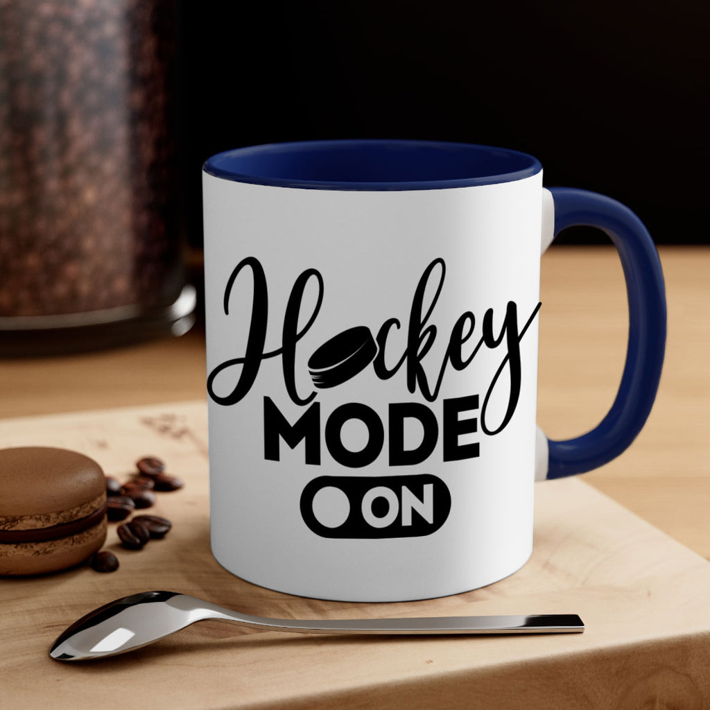 Hockey mode On 1187#- hockey-Mug / Coffee Cup