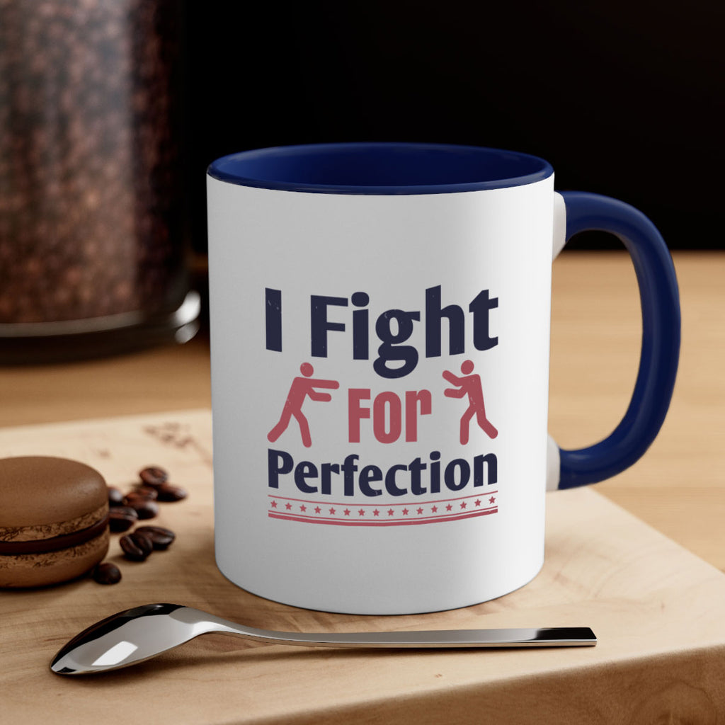 I fight for perfection 2246#- boxing-Mug / Coffee Cup