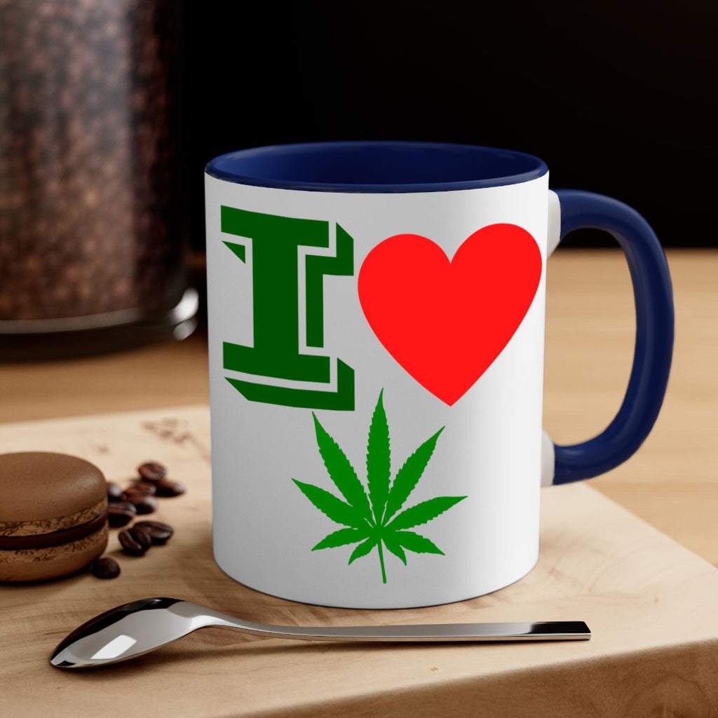 I love Cannabis 127#- marijuana-Mug / Coffee Cup