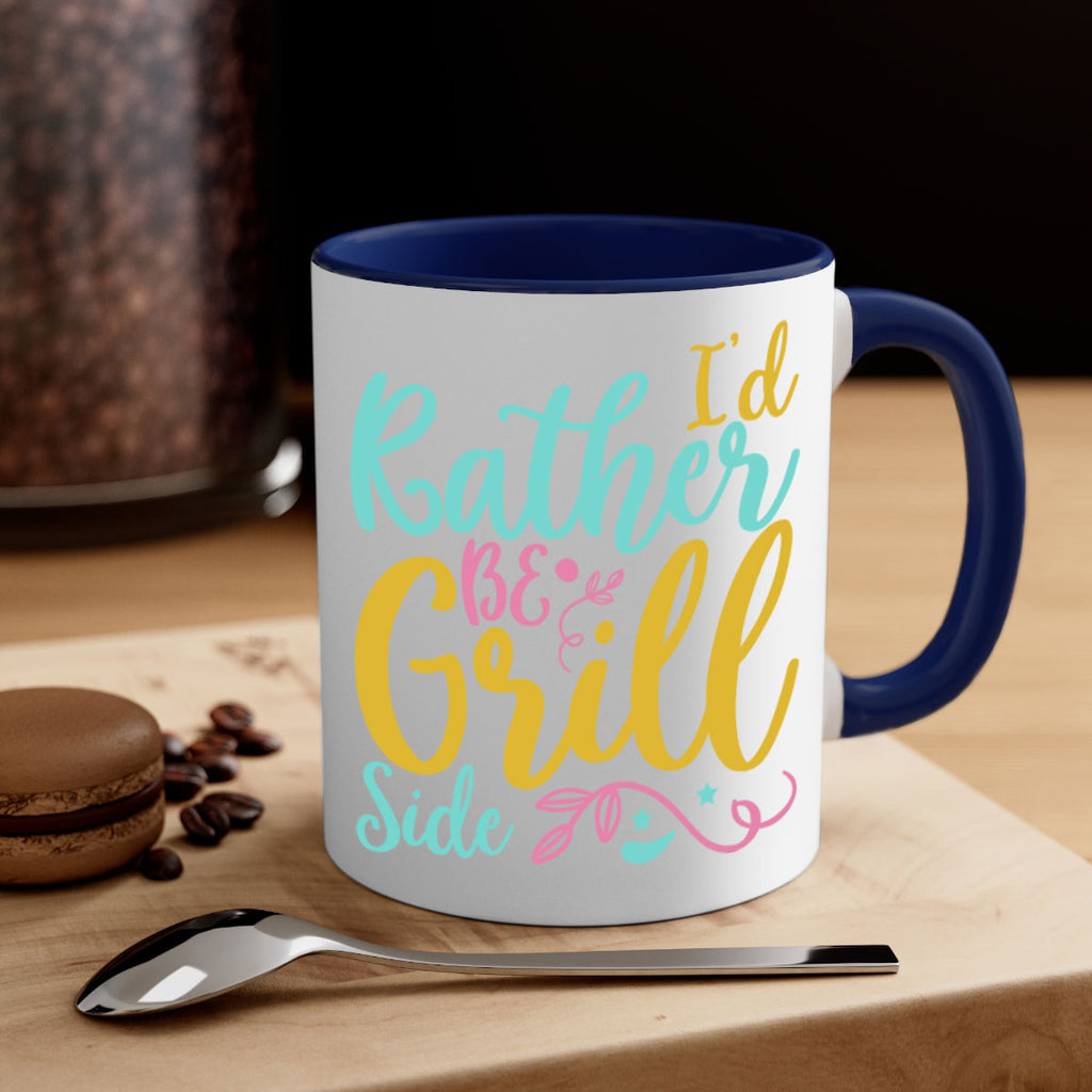 ID RATHER BE GRILL SIDE Style 62#- Summer-Mug / Coffee Cup