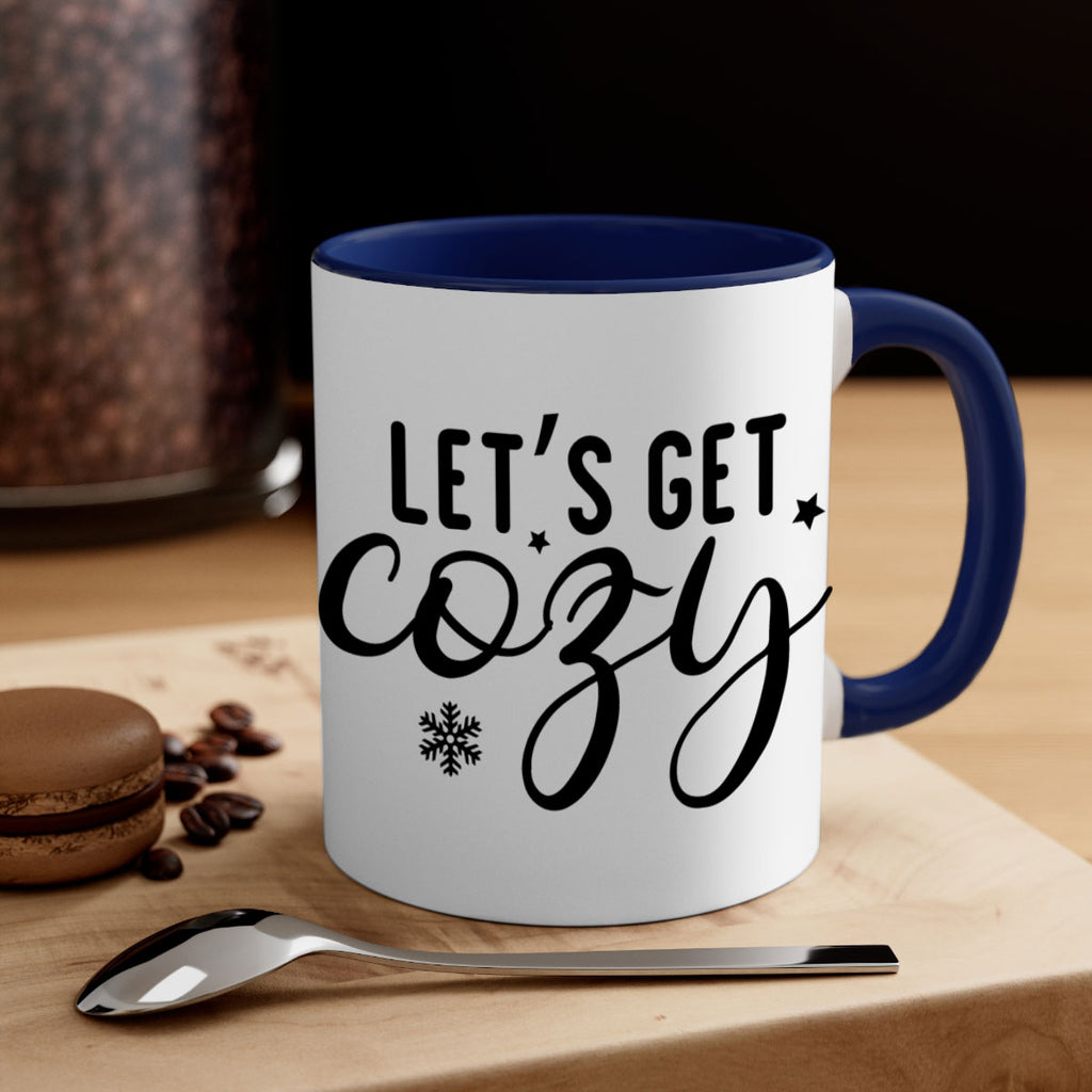 Lets Get Cozy287#- winter-Mug / Coffee Cup