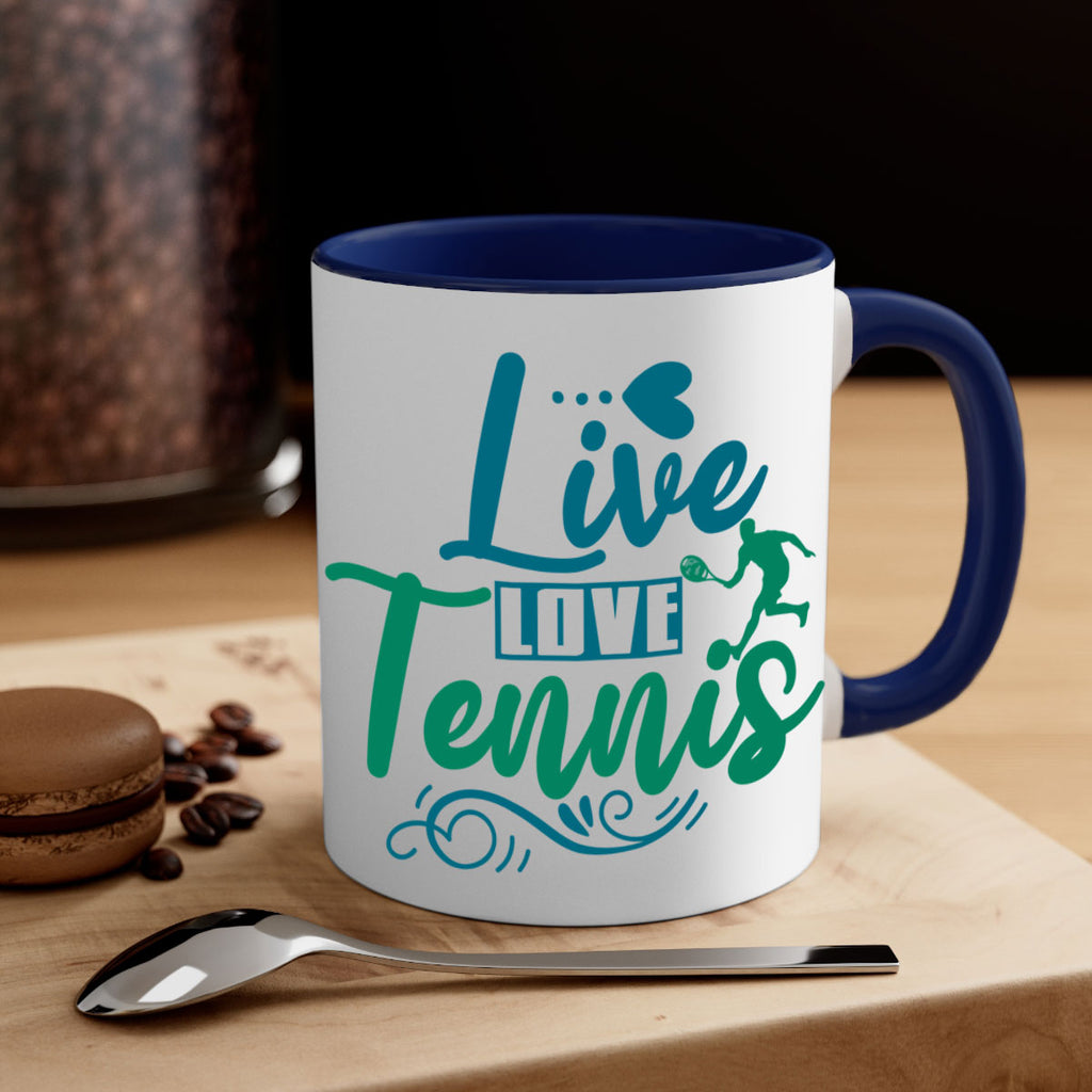 Live Love Tennis 816#- tennis-Mug / Coffee Cup
