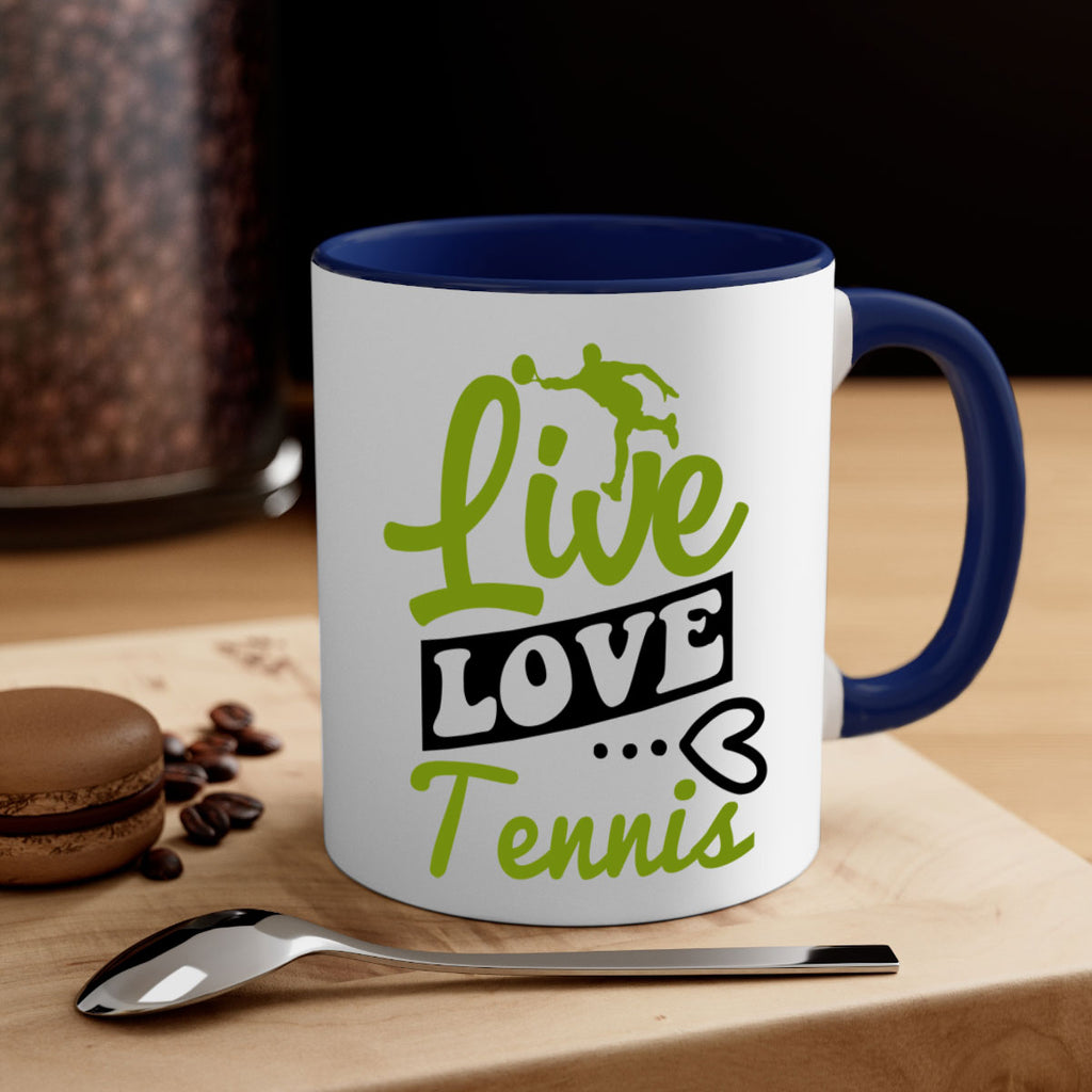 Live Love Tennis 829#- tennis-Mug / Coffee Cup