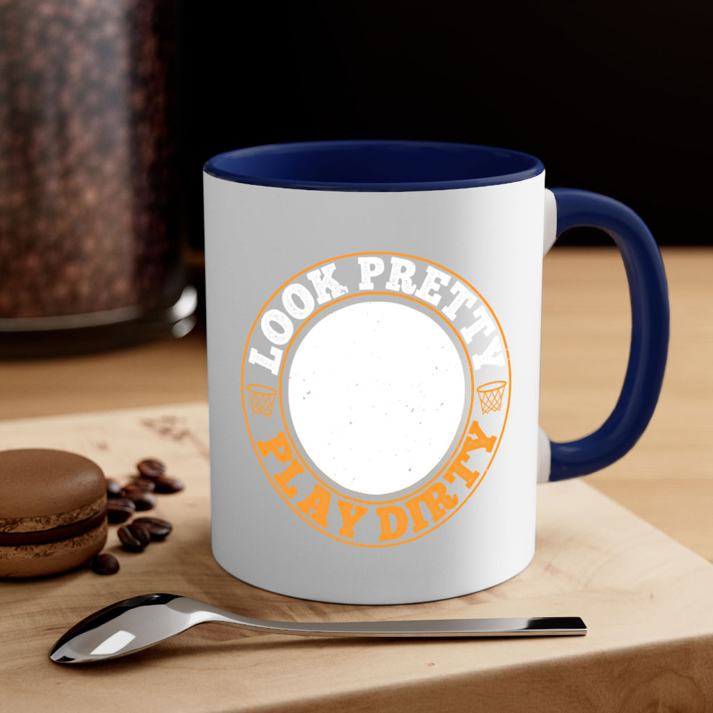 Look pretty Play dirty 1946#- basketball-Mug / Coffee Cup