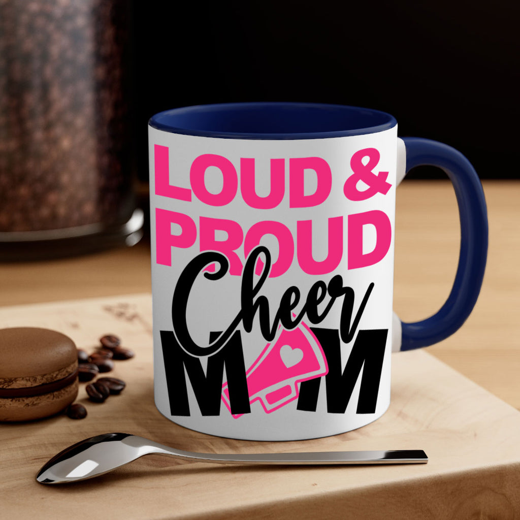 Loud Proud Cheer mom 765#- cheer-Mug / Coffee Cup