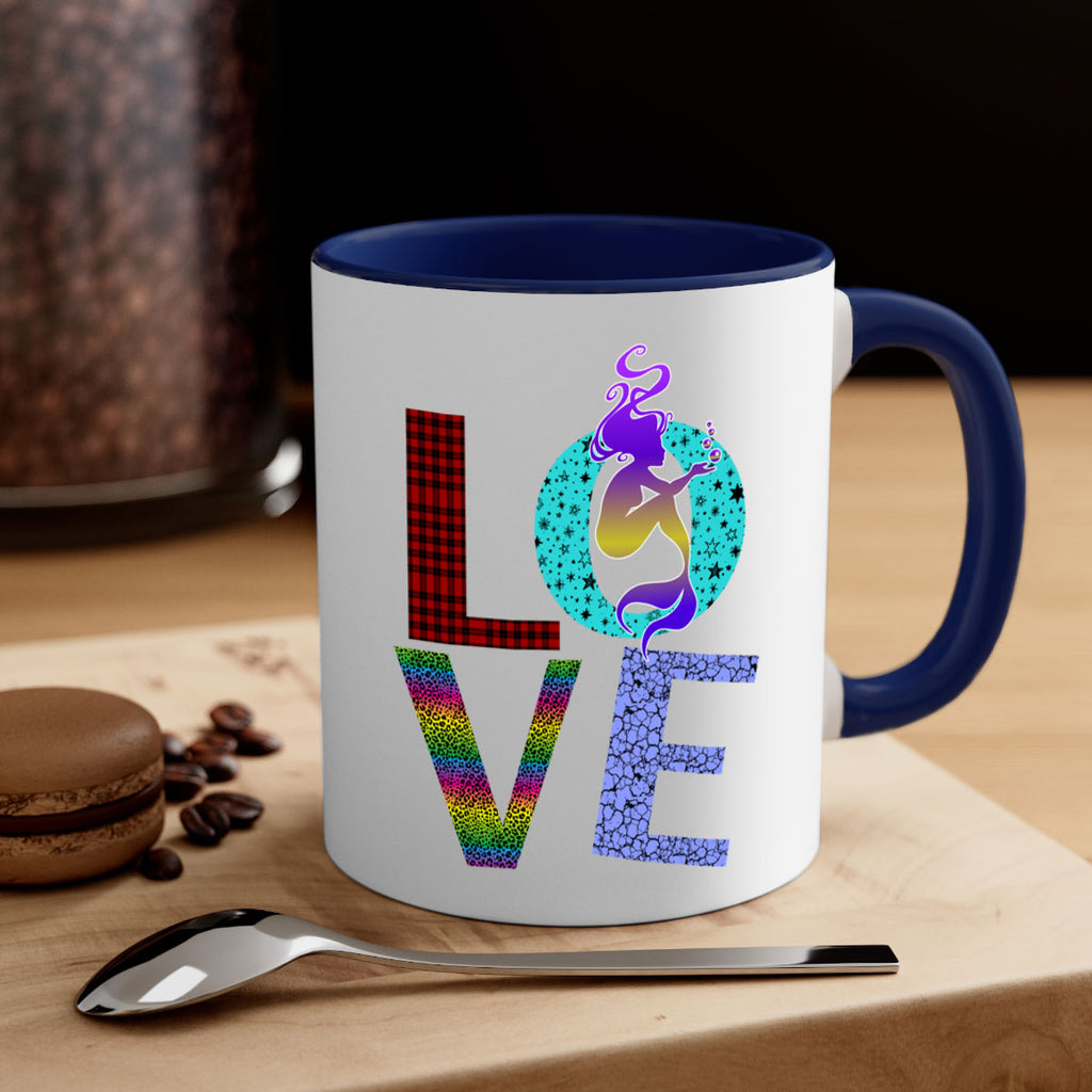 Love 304#- mermaid-Mug / Coffee Cup