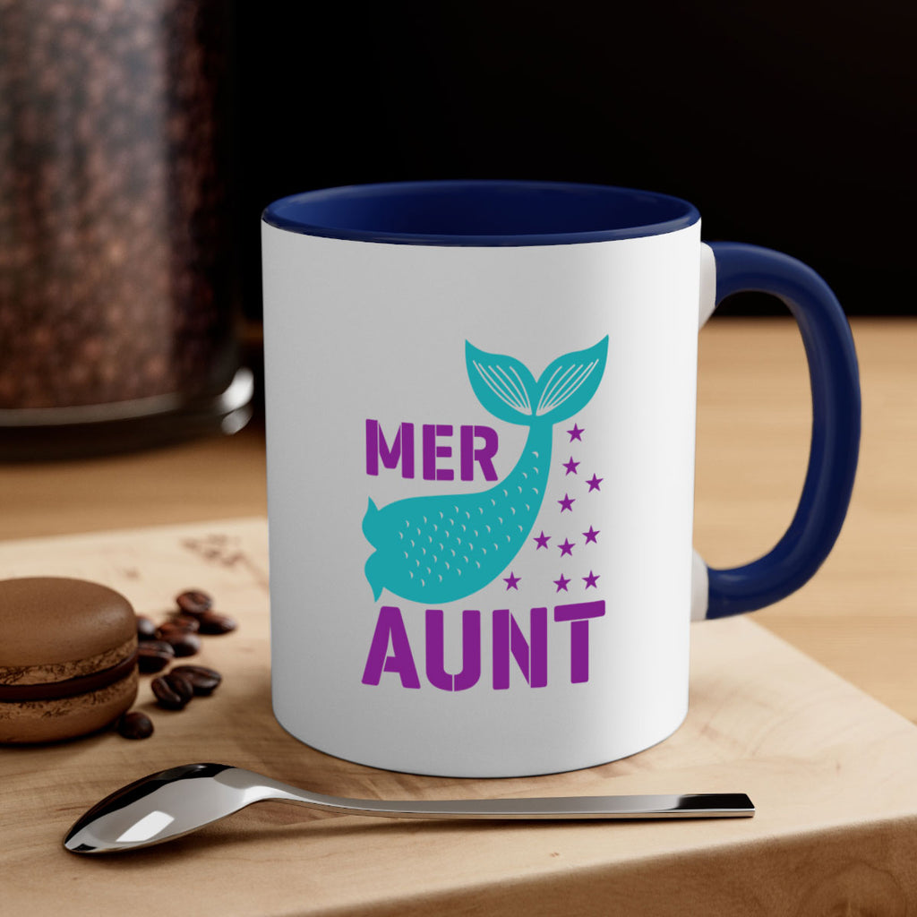 Mer Aunt 319#- mermaid-Mug / Coffee Cup