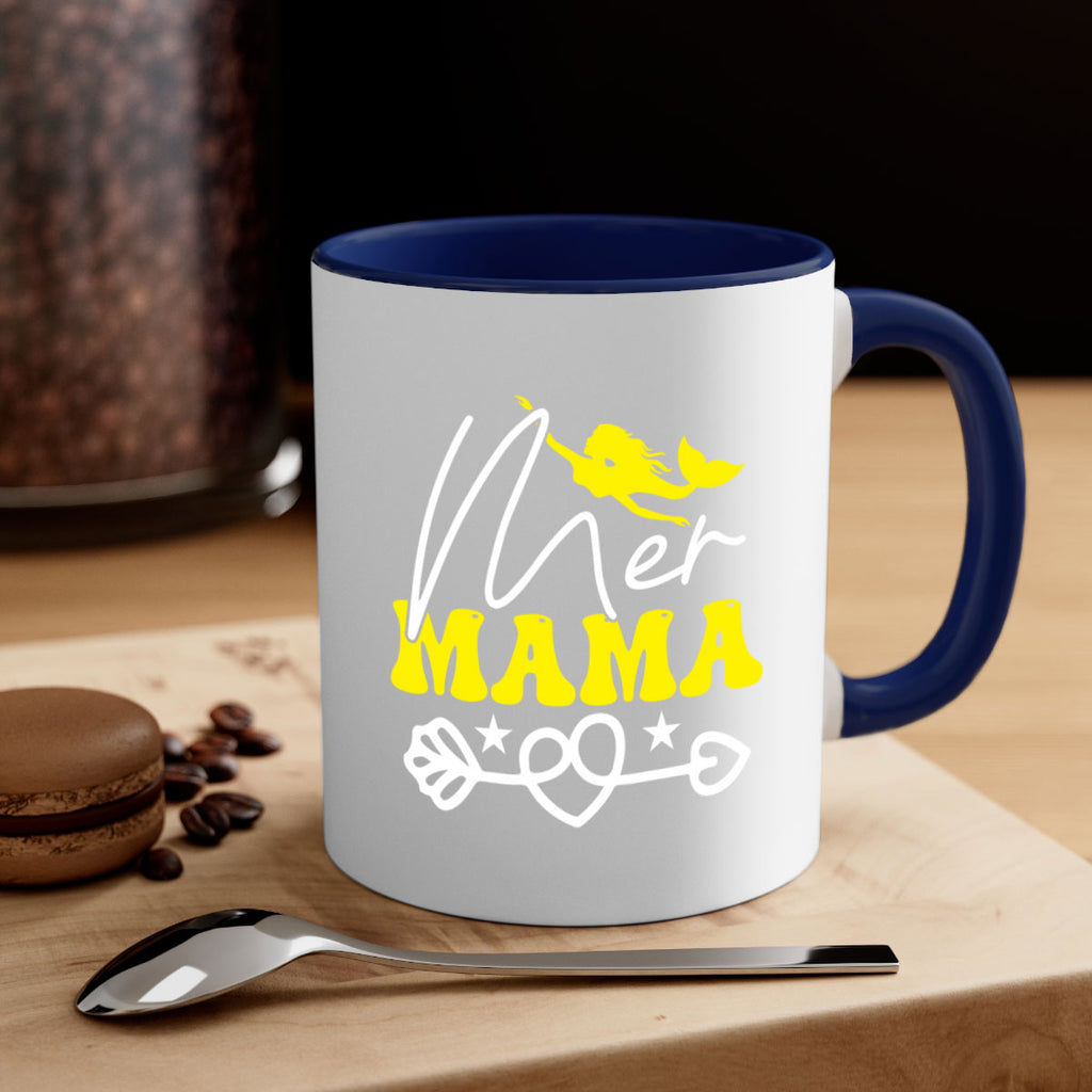 Mer Mama 332#- mermaid-Mug / Coffee Cup