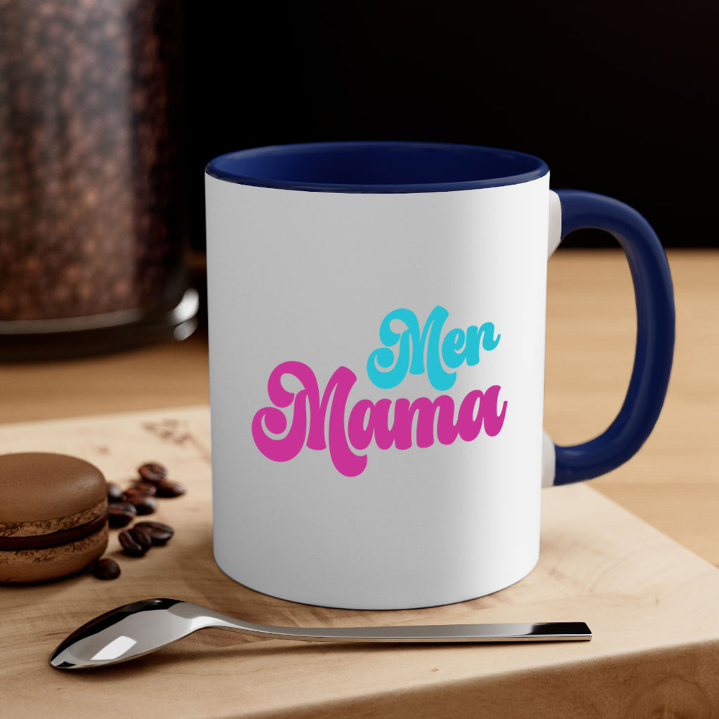 Mer Mama 334#- mermaid-Mug / Coffee Cup