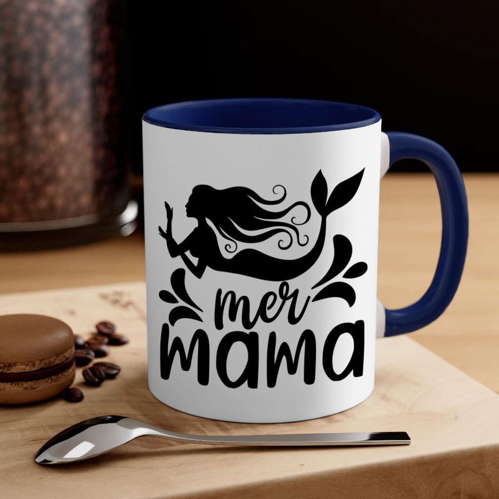 Mer mama 349#- mermaid-Mug / Coffee Cup