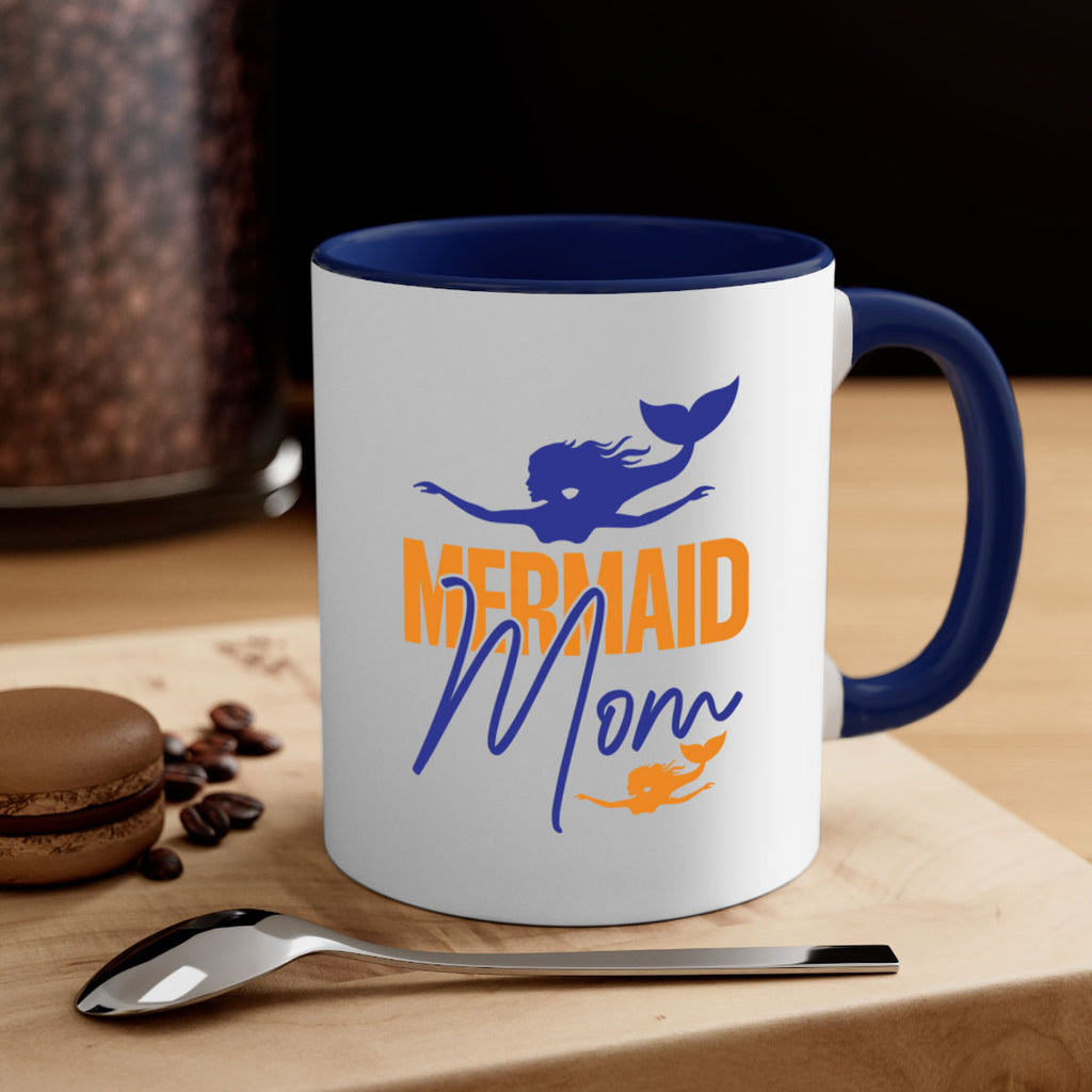 Mermaid Mom 369#- mermaid-Mug / Coffee Cup