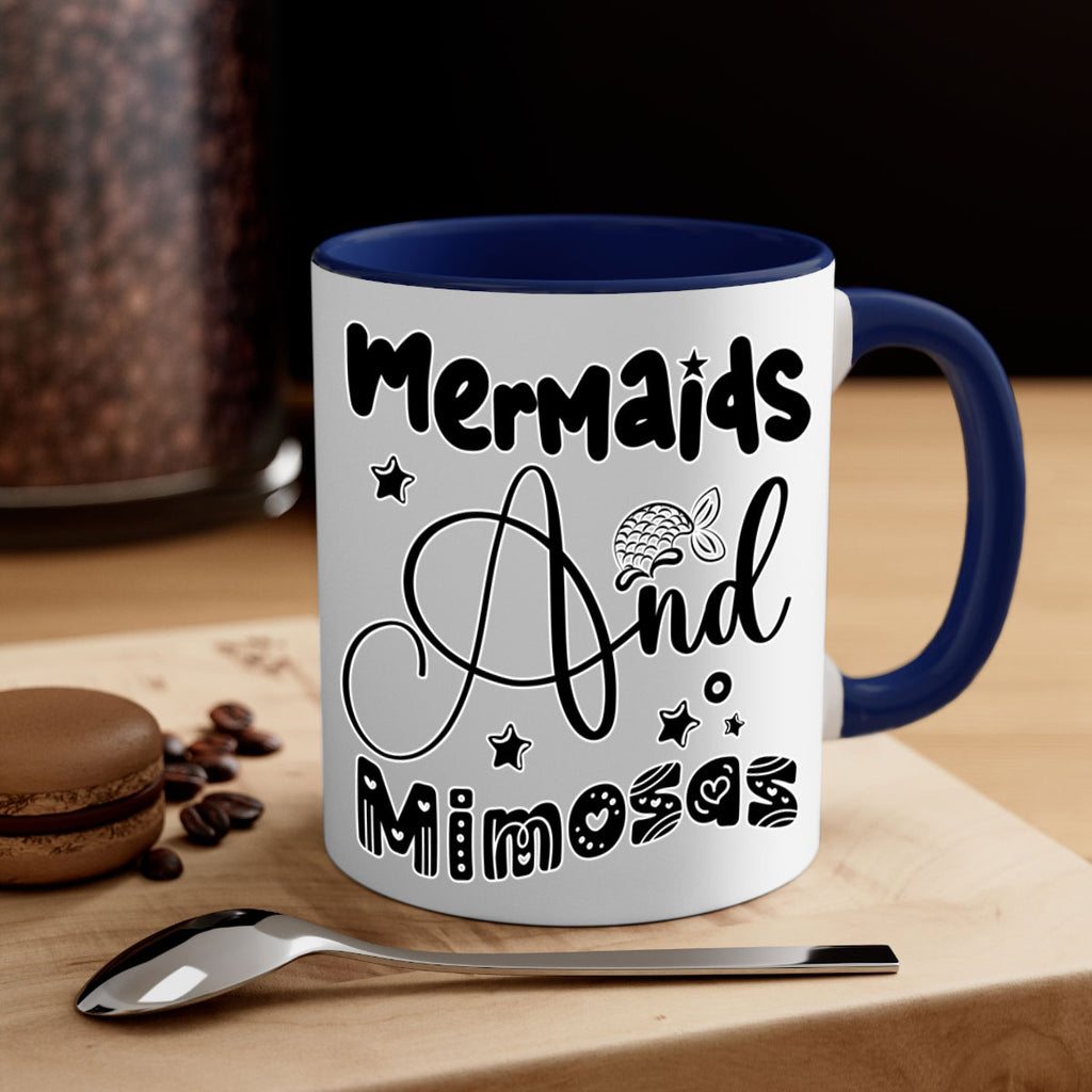Mermaids and Mimosas 475#- mermaid-Mug / Coffee Cup