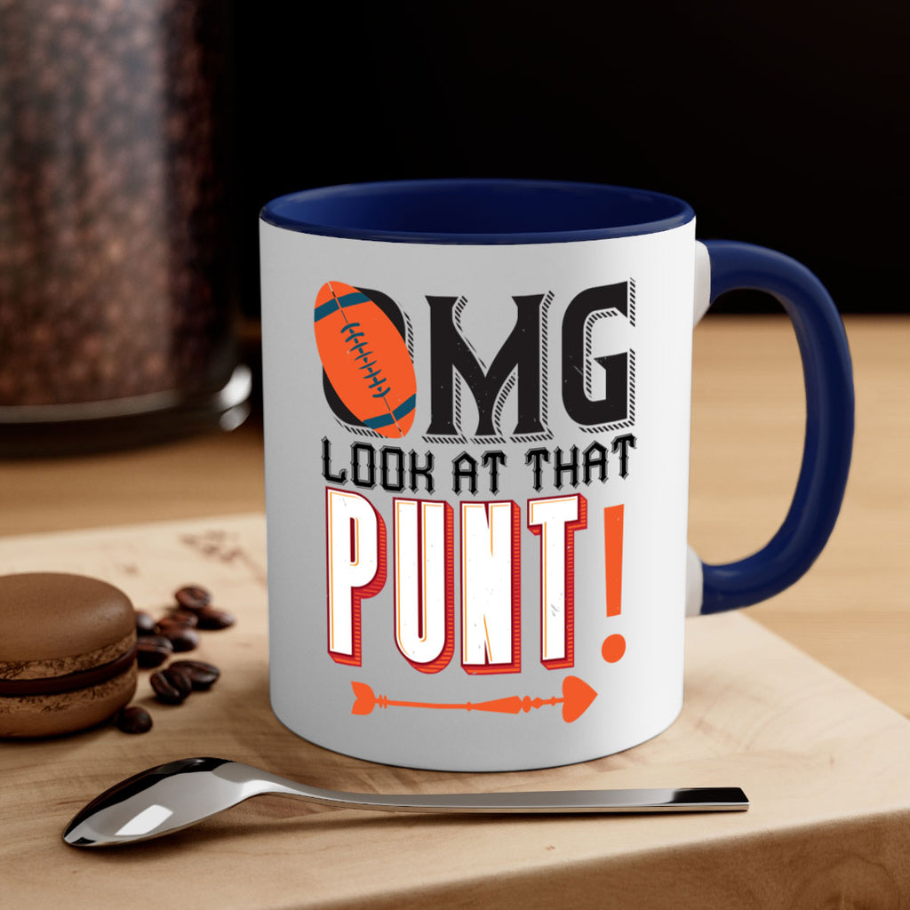 Omg look at that punt 616#- football-Mug / Coffee Cup