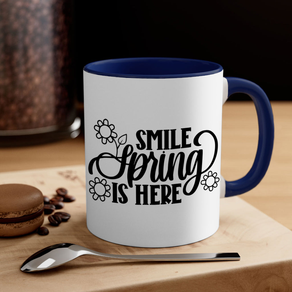PNG_Smile Spring Is Here395#- spring-Mug / Coffee Cup