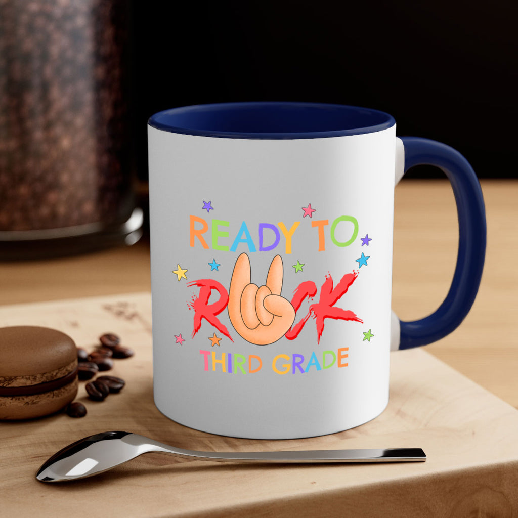 Ready to Rock 3rd Grade 21#- Third Grade-Mug / Coffee Cup