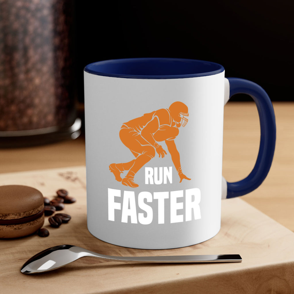 Run 548#- football-Mug / Coffee Cup