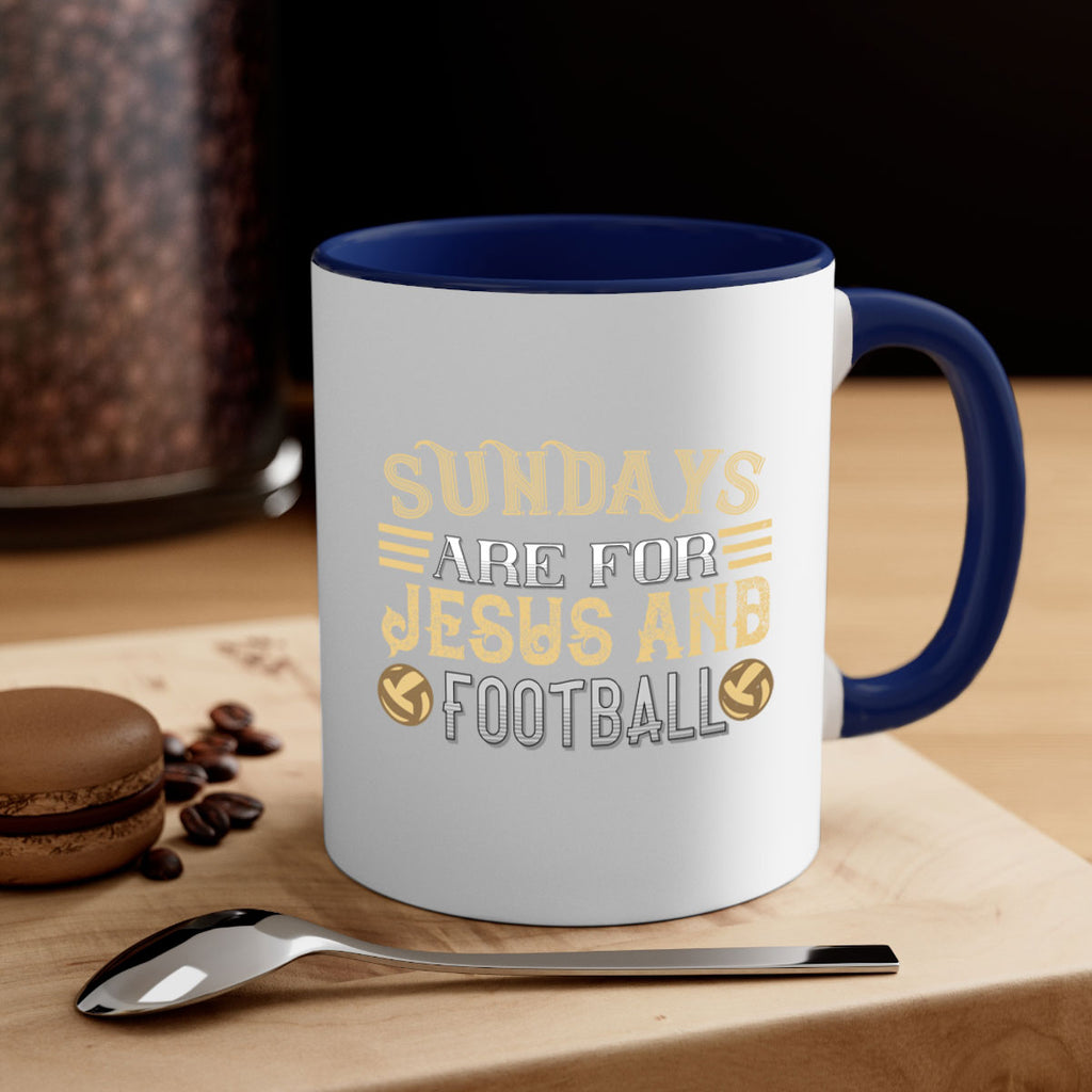 Sunday are for jesue 425#- football-Mug / Coffee Cup