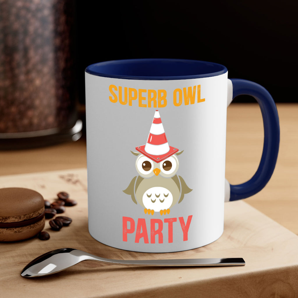 Superb Owl Party A TurtleRabbit 20#- owl-Mug / Coffee Cup